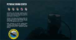 Desktop Screenshot of petrovacdivingcenter.me