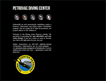 Tablet Screenshot of petrovacdivingcenter.me
